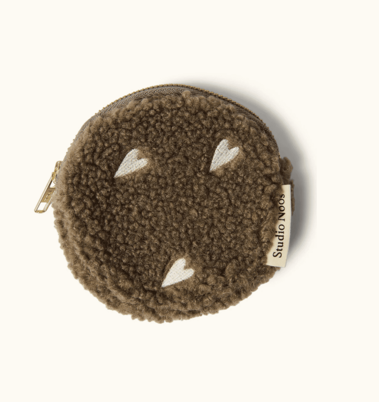 STUDIO NOOS Teddy Hearts Wallet - peněženka l Brown Hearts