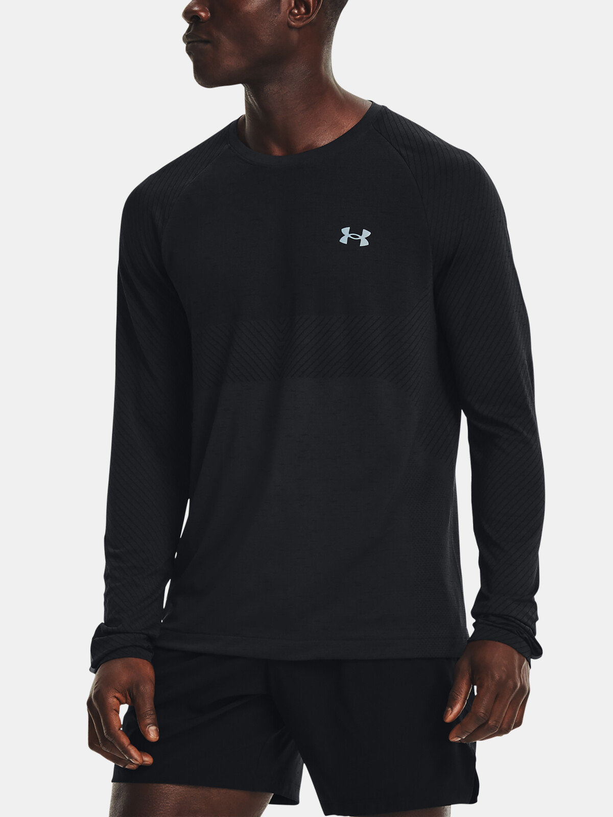 Under Armour Tričko UA Seamless Run LS-BLK - Pánské