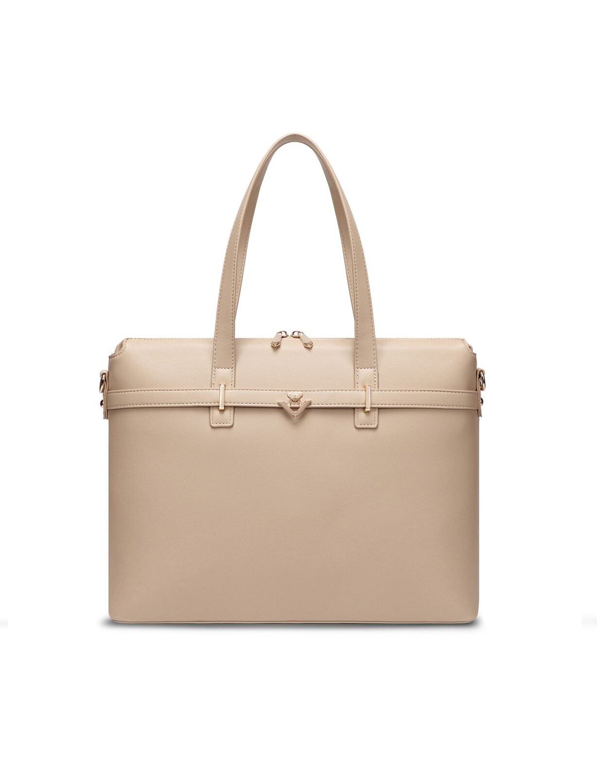 Elegantní béžová taška na laptop