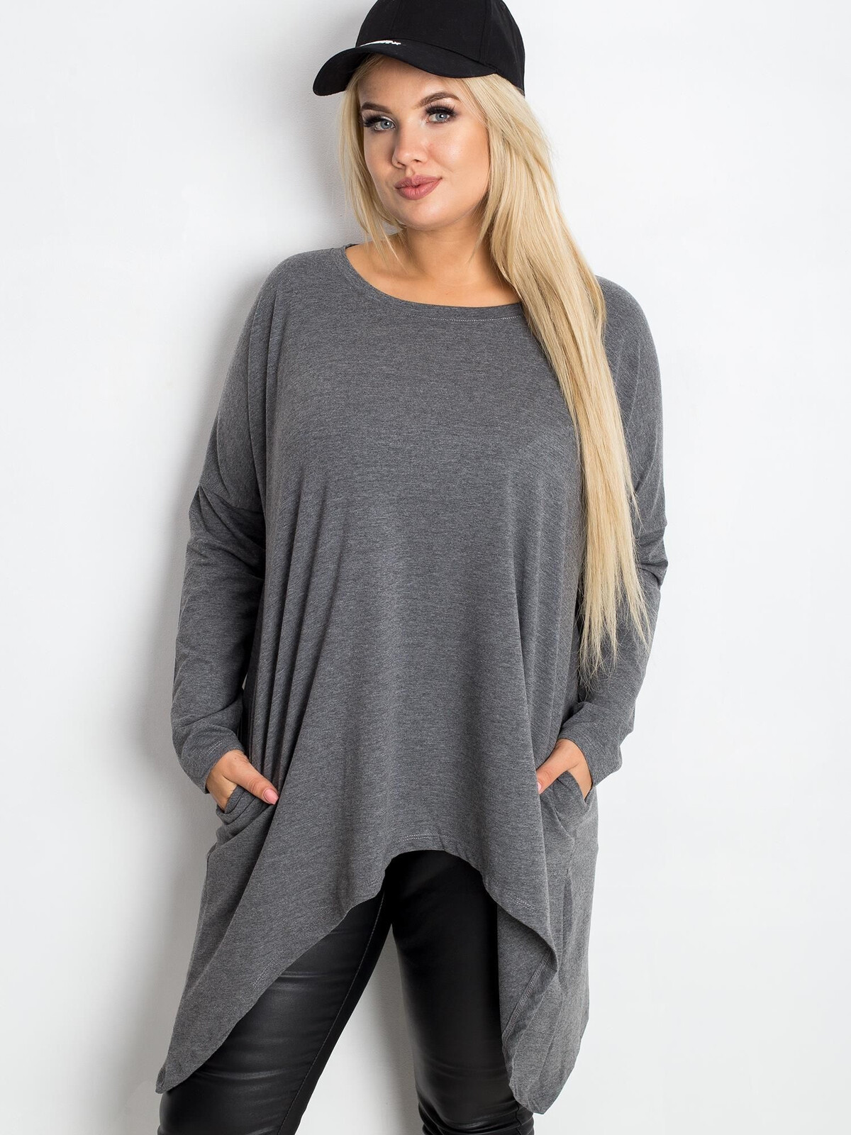 Blouse-RV-BZ-5031.06X-dark grey