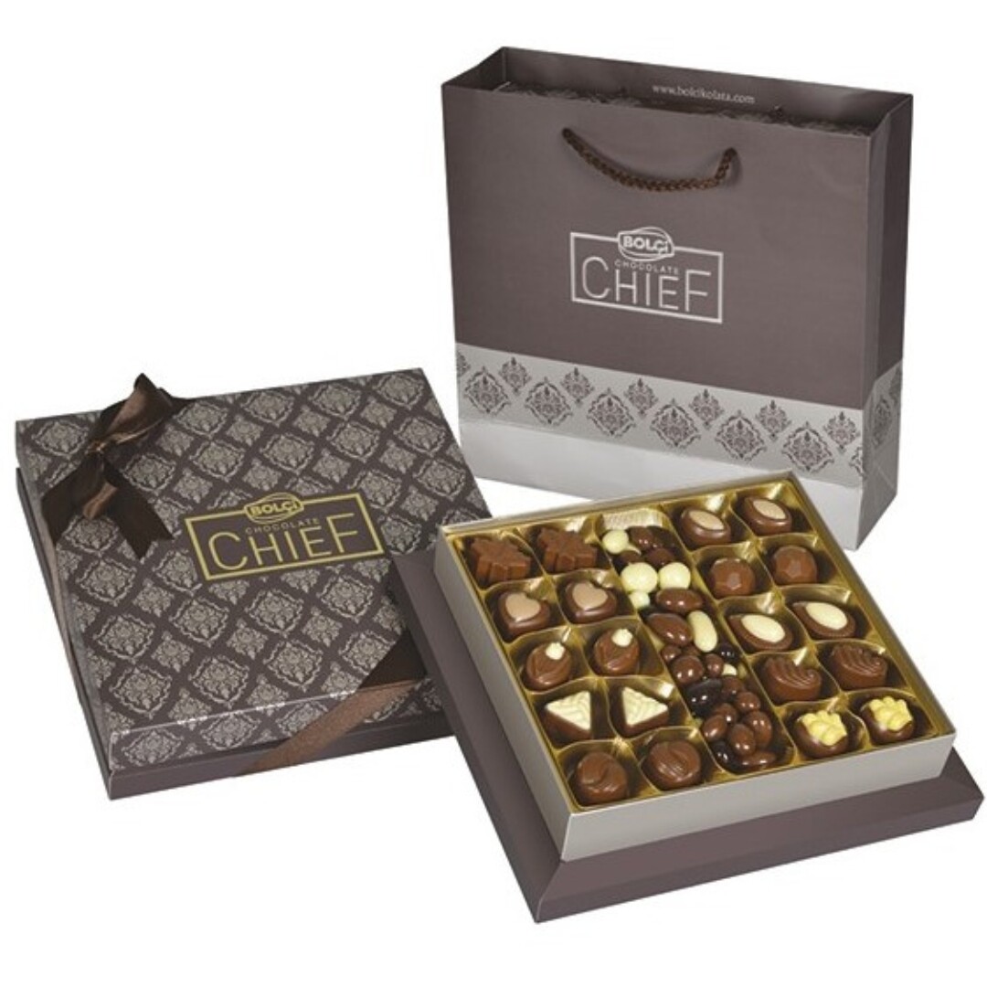 BOLCI Prestige Box - Mix pralinek s dárkovou taškou 350 g