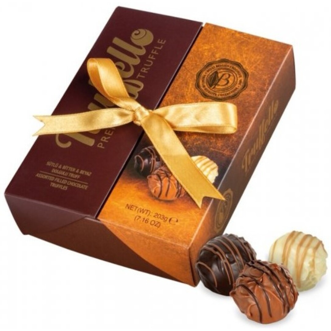 BOLCI Truffello - Mix pralinek s dárkovou taškou 203 g