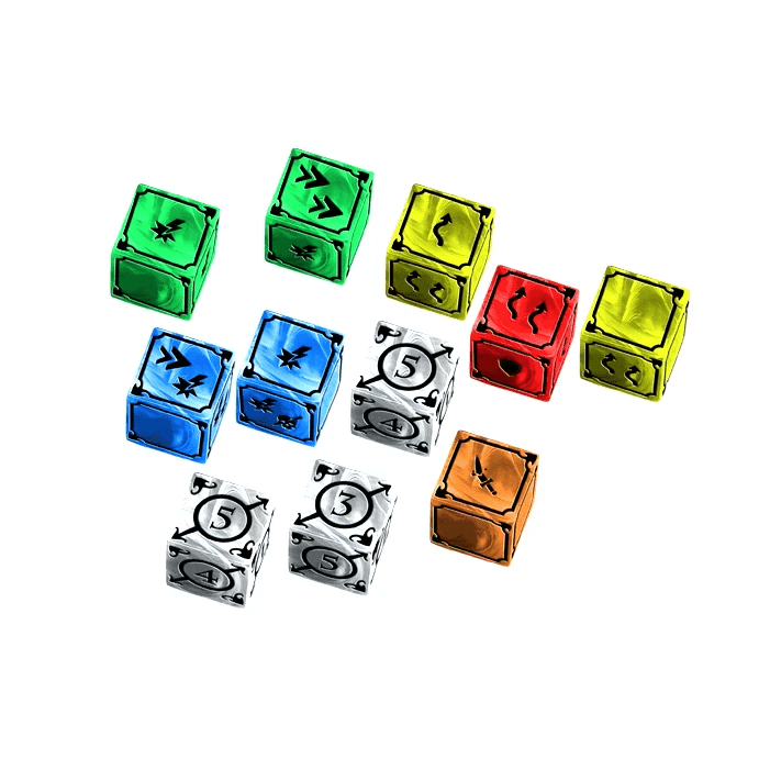 Dark Gate Games Ancient Blood Marble Dice