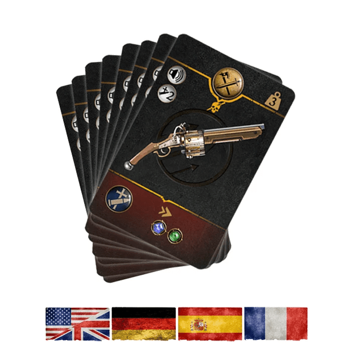 Dark Gate Games Ancient Blood: Weapon Cards