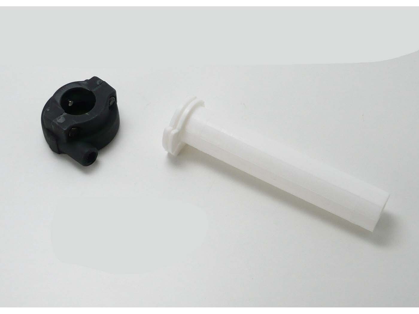 DMP Plynová rukojeť plastová 140 mm 24 mm pro Honda, MT, MTX, MB, MBX