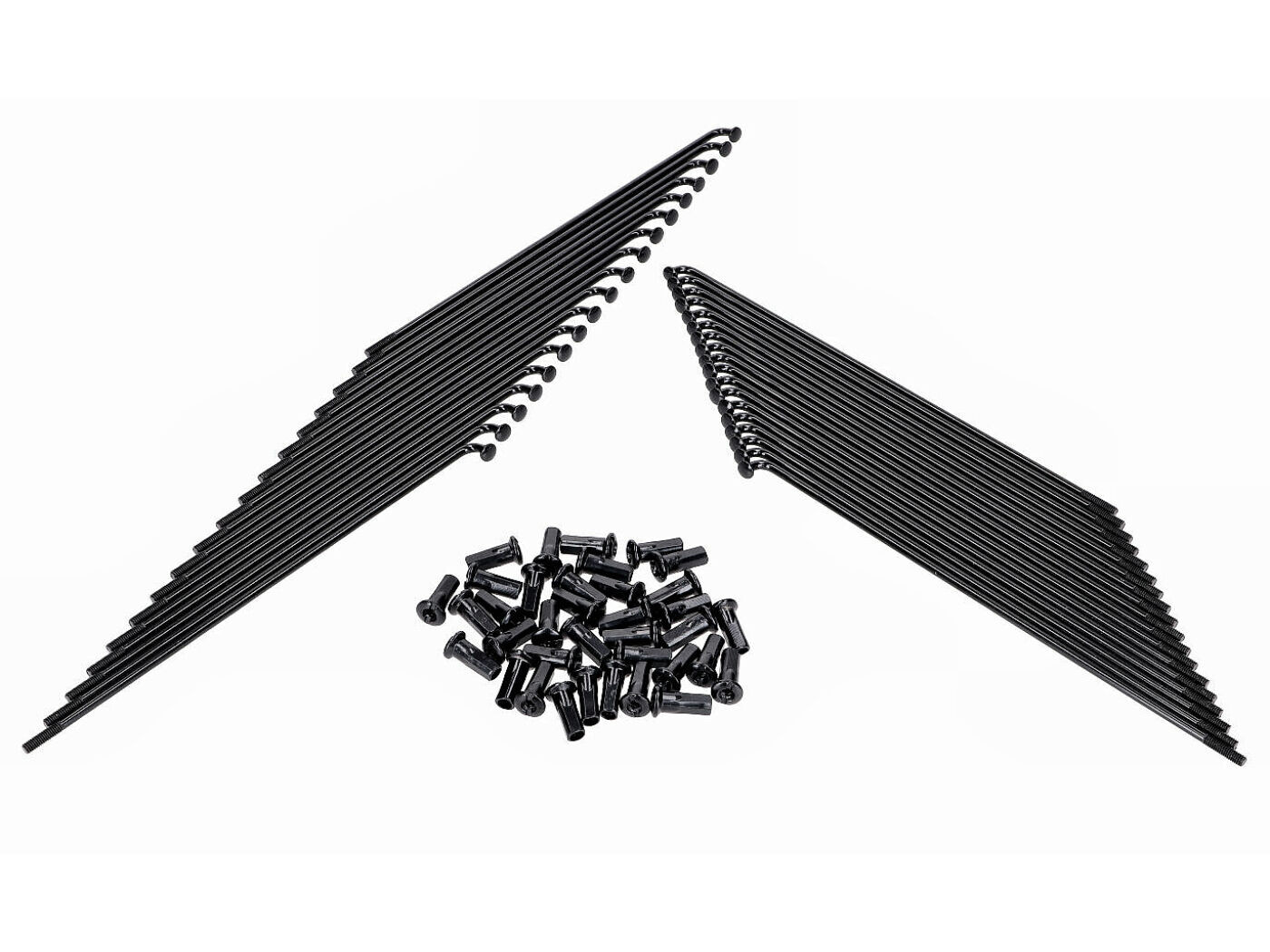 Sada drátů Schmitt 16 palců černá pro Simson S50, S51, S70, S53, S83 Enduro