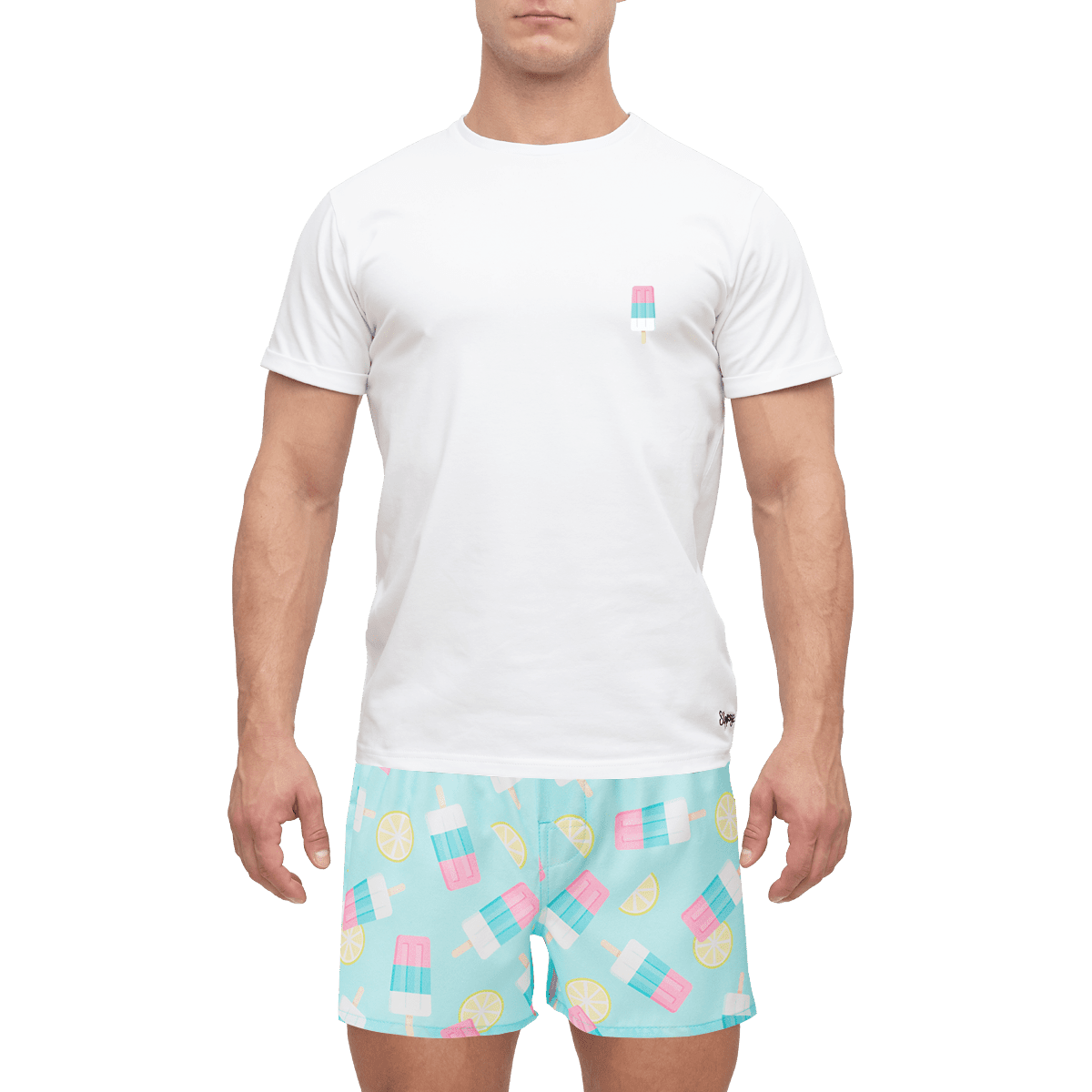 Slippsy Pánské tričko Lolly bílé /M