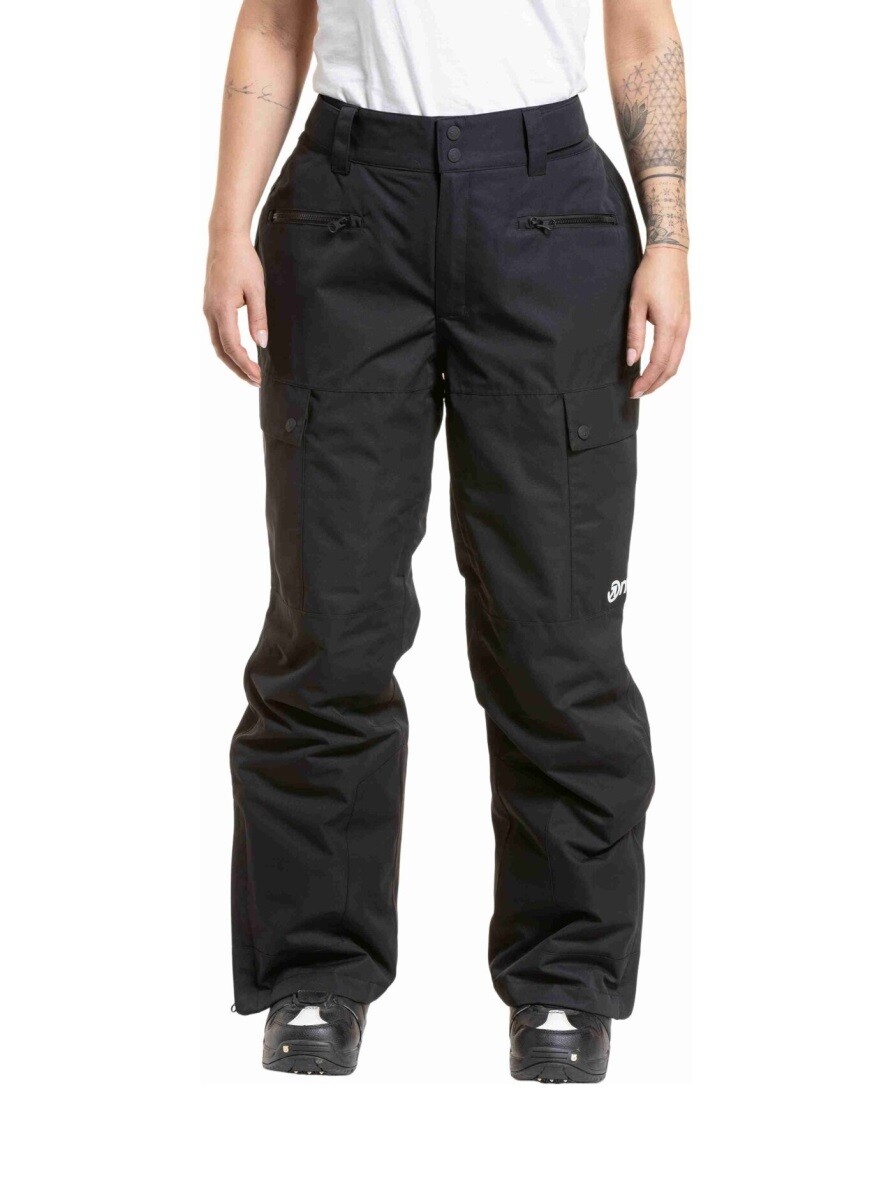 Unisex snb & ski kalhoty meatfly andry černá xs
