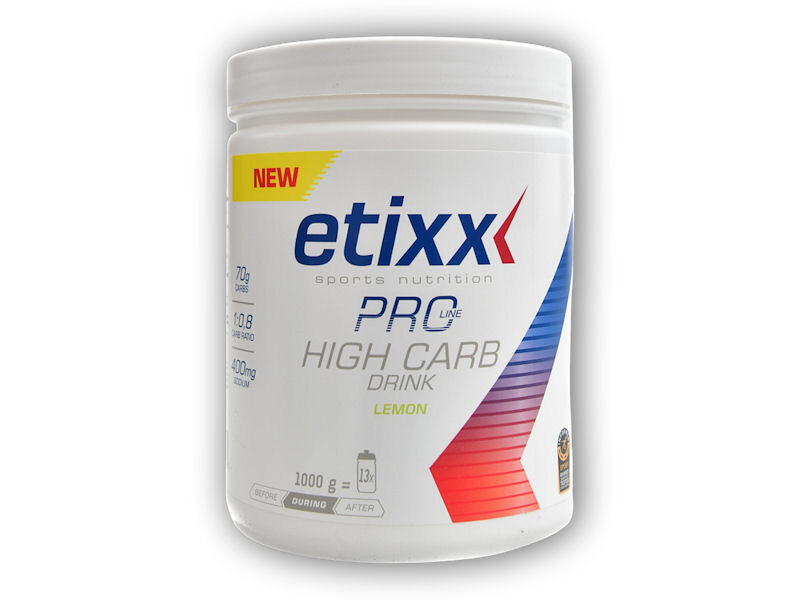 Etixx Pro line high carb drink 1000g sacharidový nápoj Varianta: citron