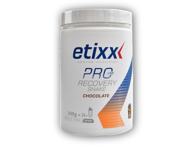 Etixx Pro line Recovery shake 1400g Regenerační koktejl Varianta: čokoláda