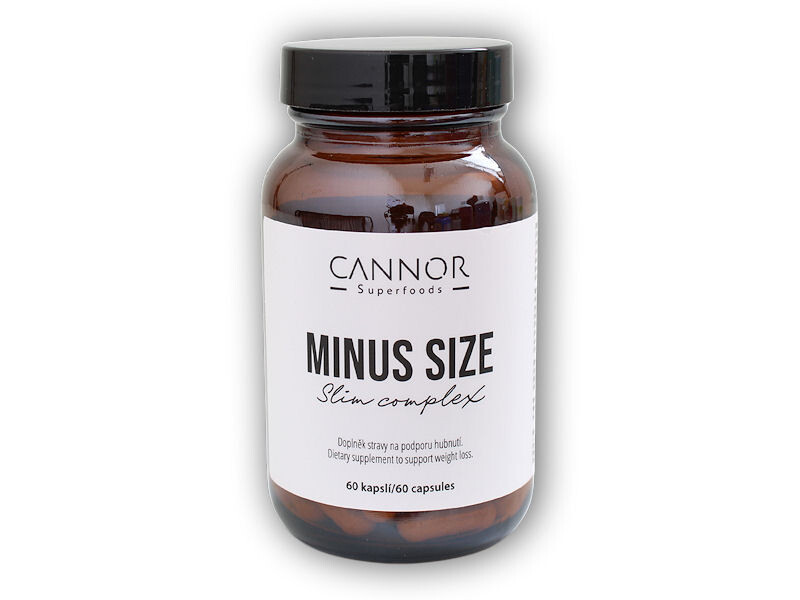 Cannor Slim complex minus size 60 kapslí