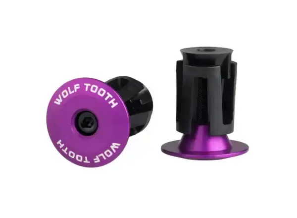 Wolf Tooth Barplug koncovky Aluminium/Ultraviolet Purple