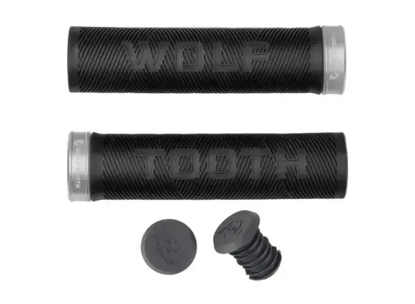 Wolf Tooth Echo gripy černá/Raw Silver