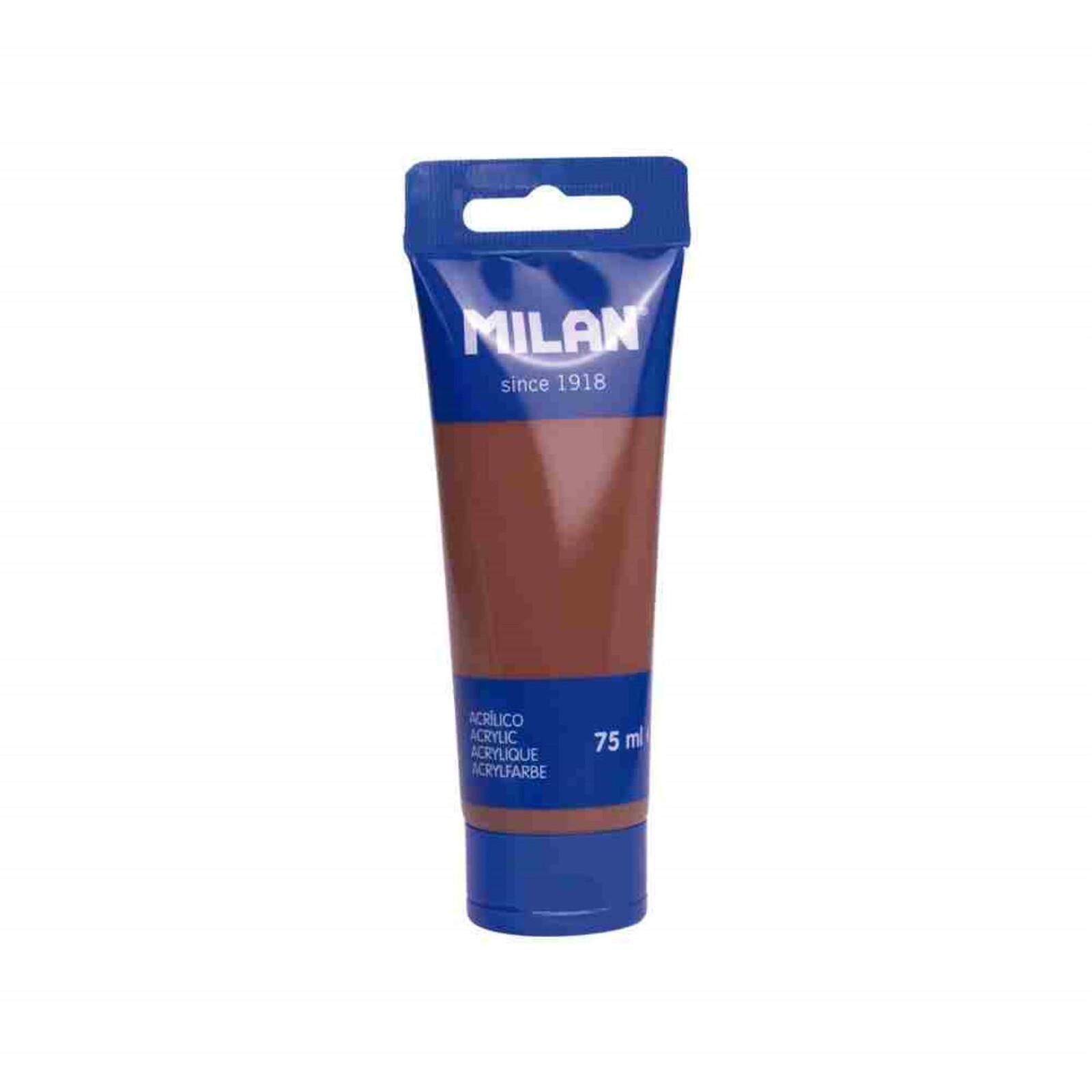 Akrylová barva Milan - 75 ml, hnědá