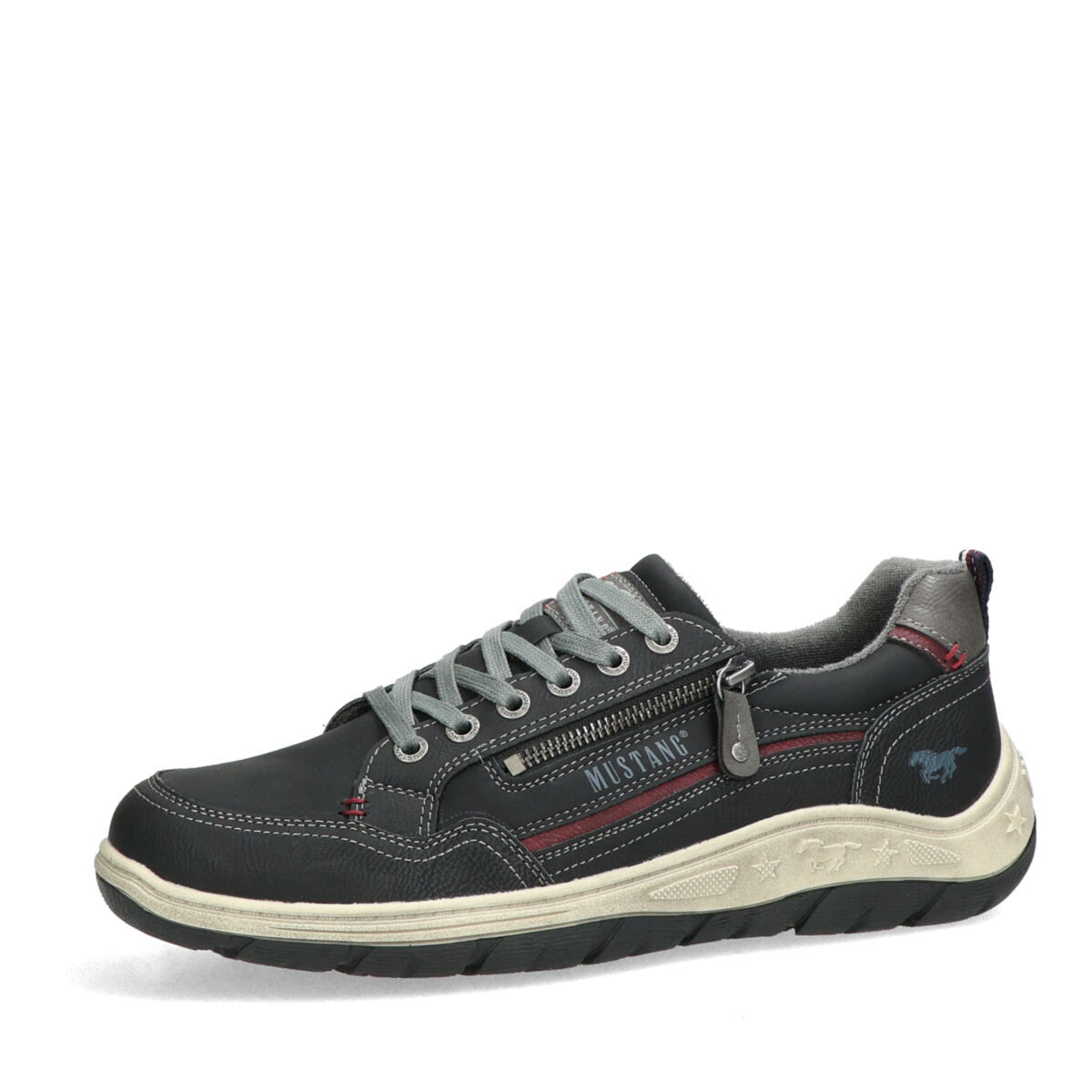 Mustang pánské každodenní tenisky - černé - 41