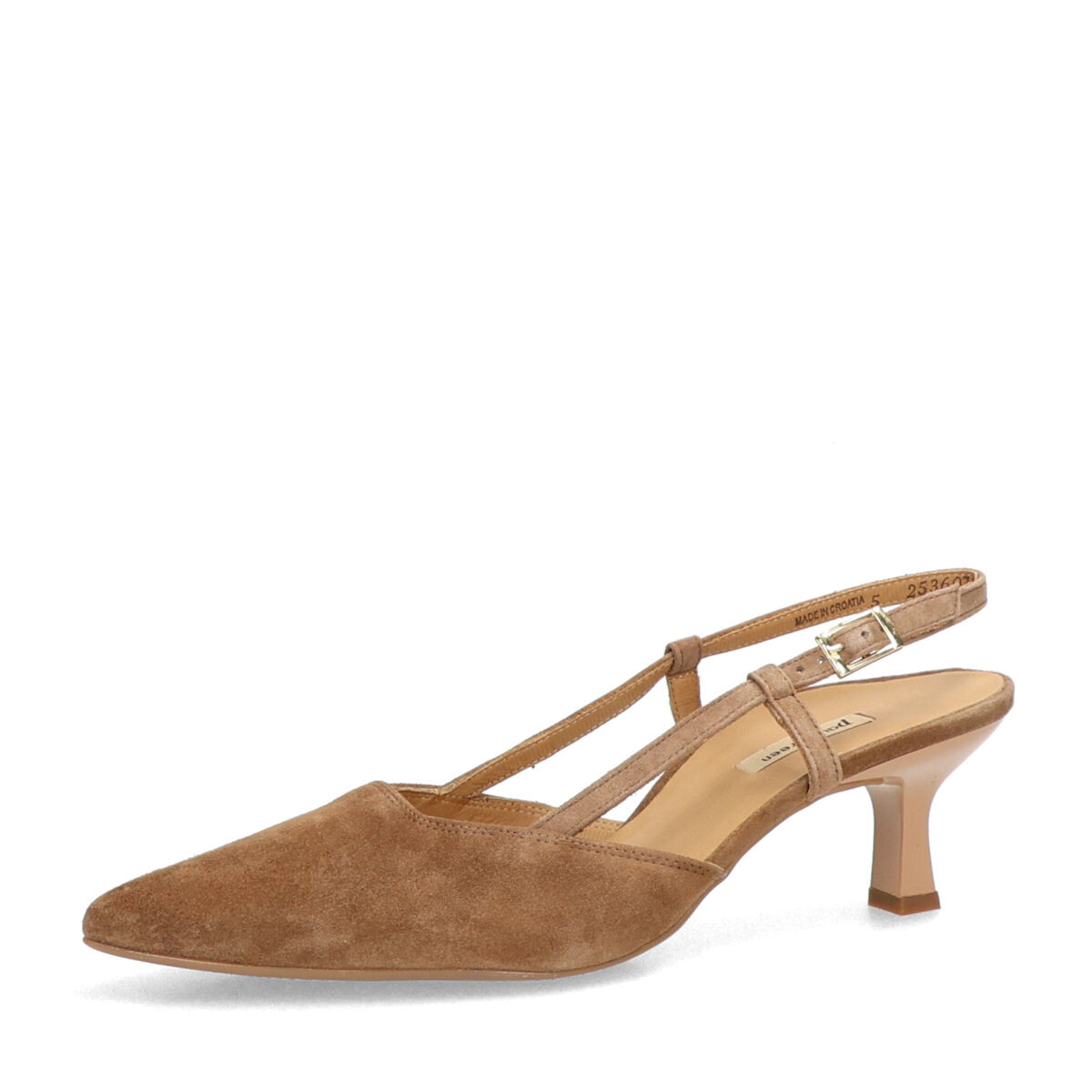 Paul Green dámské semišové lodičky - hnědé - 37