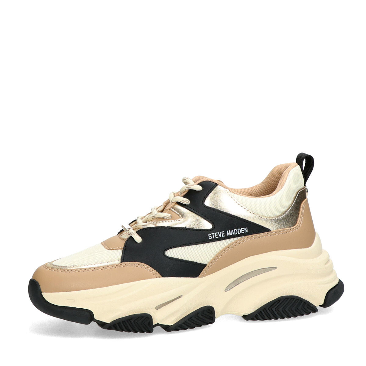 Steve Madden dámské módní tenisky - béžovo zlaté - 36