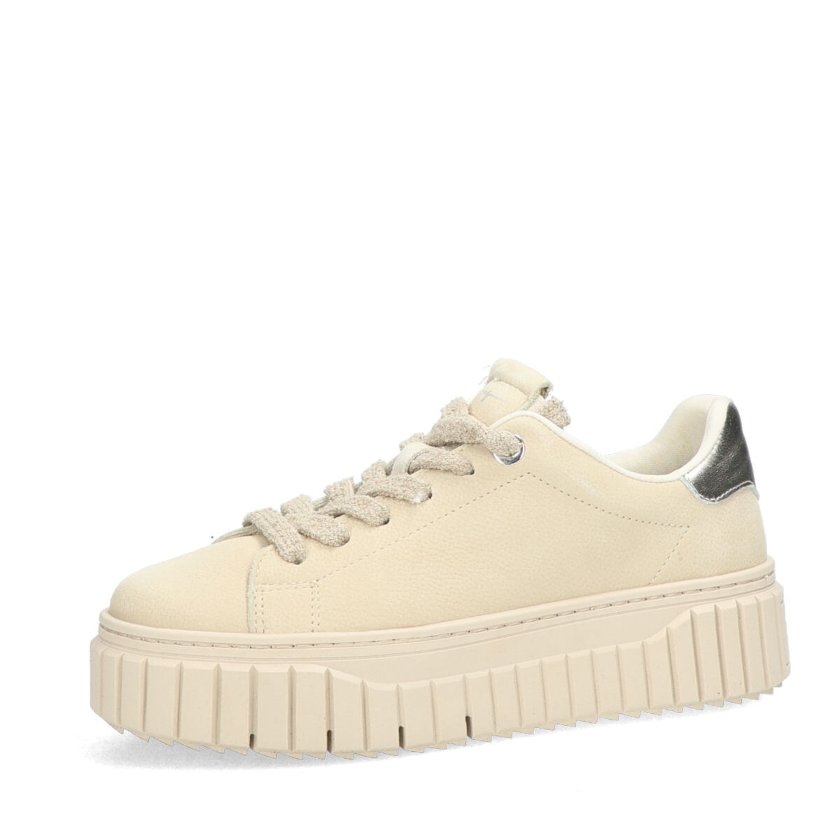 Tamaris dámské nubukové tenisky - béžové - 36