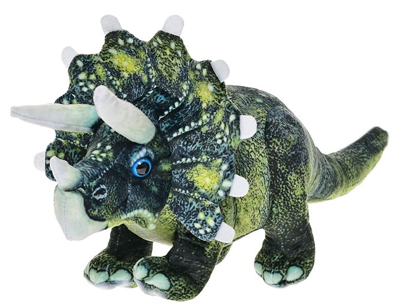 Mikro Triceratops plyšový 38cm stojící