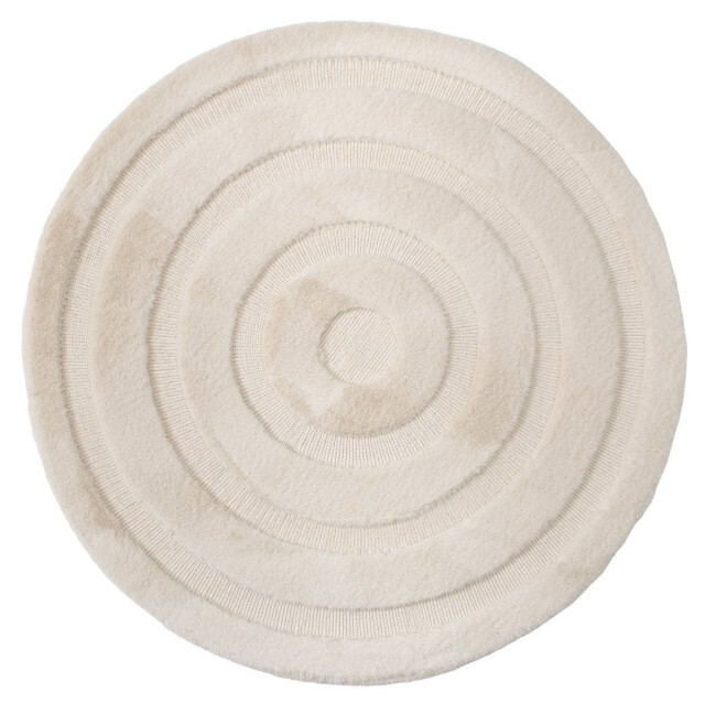 Koupelnový kobereček MOYO CIRCLE béžový kruh