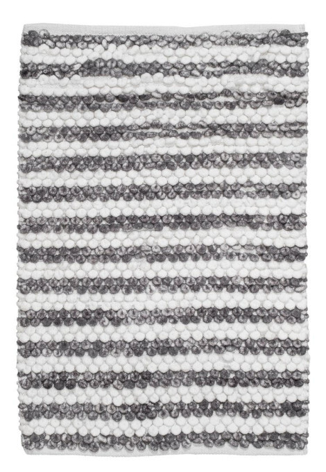 Koupelnový kobereček LOOP černý