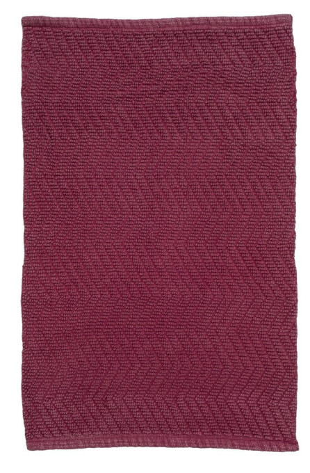 Koupelnový kobereček STONE červený