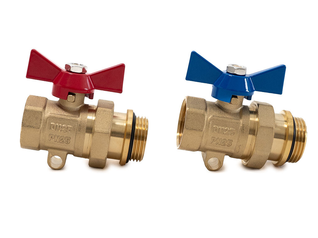 Wigell Ventil kulový přímý, se šroubením 1