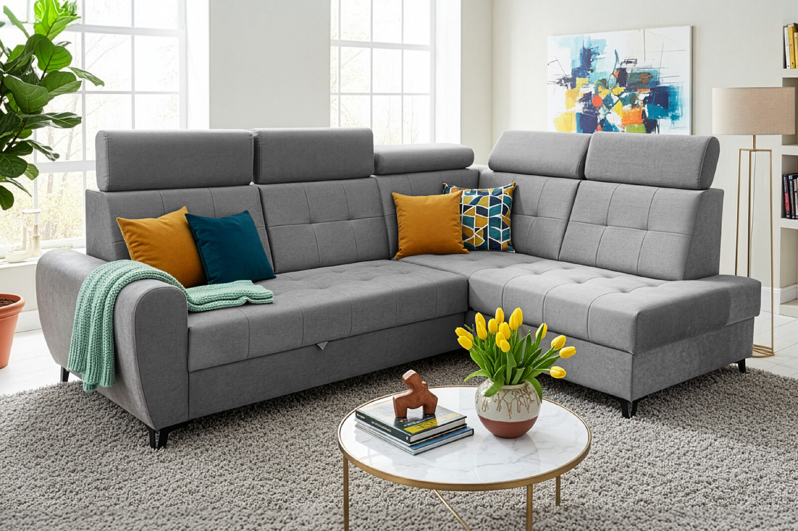 Sedací souprava Lawente Clasic - Amon 10 Provedení: Pravá varianta, látka: Amon 10