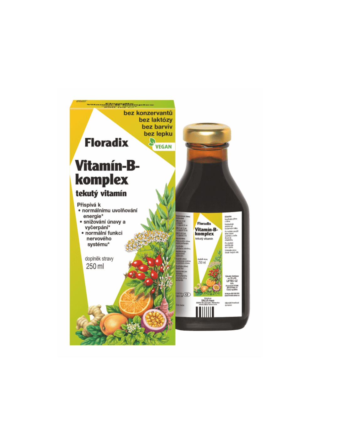 SALUS Floradix Vitamin-B-komplex 250 ml