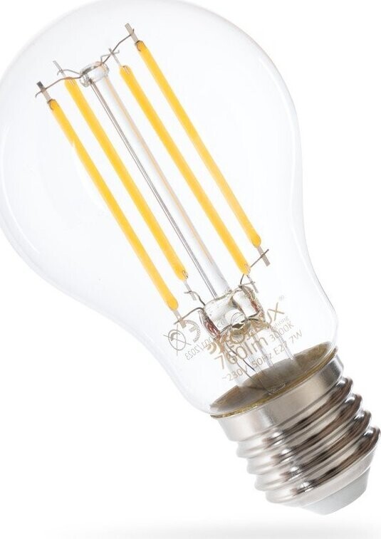 Teplá bílá LED/filamentová žárovka E27, 7 W – Sollux