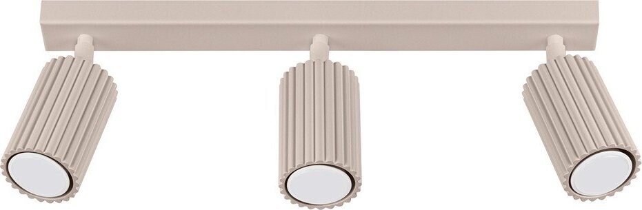 Taupe kovové bodové svítidlo 6,5x45 cm Gleam – Sollux