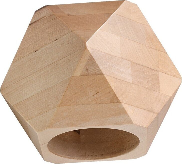 Nástěnné svítidlo z masivního dřeva v přírodní barvě Vige – Sollux