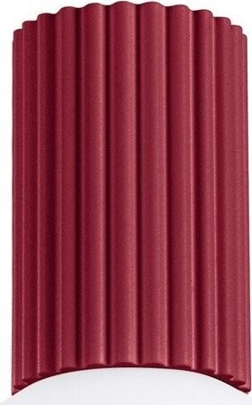 Vínové stropní svítidlo se skleněným stínidlem ø 12 cm Orbital – Sollux