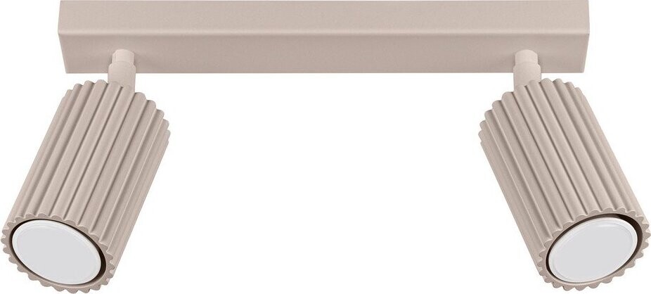 Taupe kovové bodové svítidlo 6,5x30 cm Gleam – Sollux