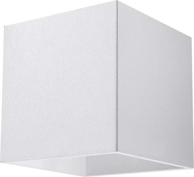 Bílé nástěnné svítidlo Geo – Sollux