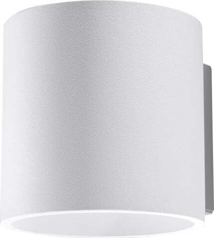 Bílé nástěnné svítidlo ø 10 cm Roda – Sollux