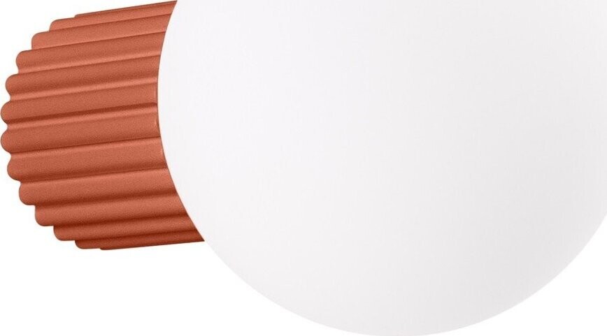 Oranžové nástěnné svítidlo ø 12 cm Orbital – Sollux