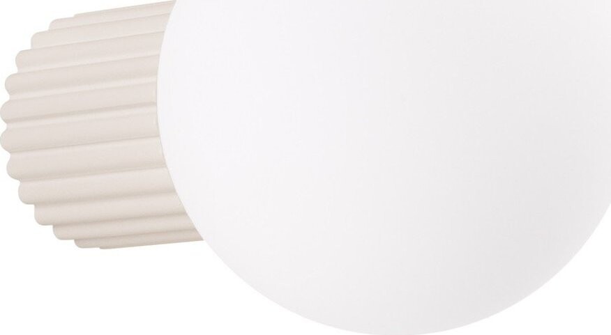 Krémové nástěnné svítidlo ø 12 cm Orbital – Sollux