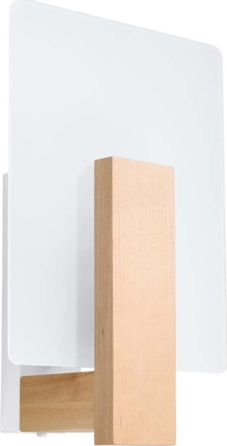 Nástěnné svítidlo v přírodní barvě Parola – Sollux