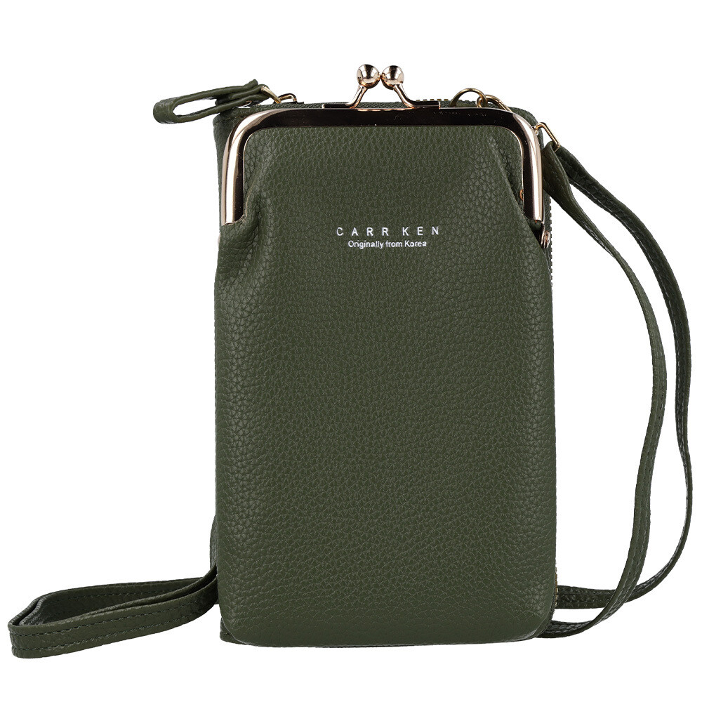 Kabelka na mobil GCW01 zelená