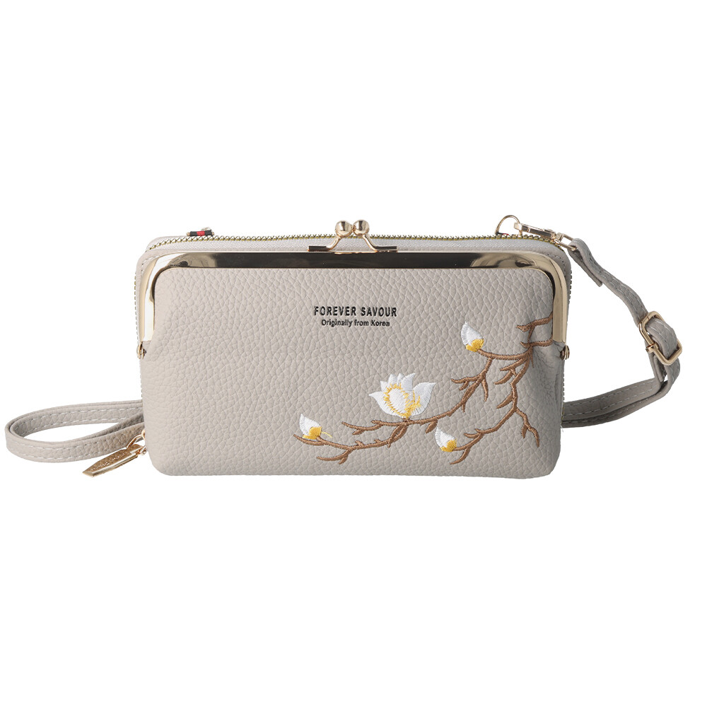 Kabelka na mobil GCW16 šedá