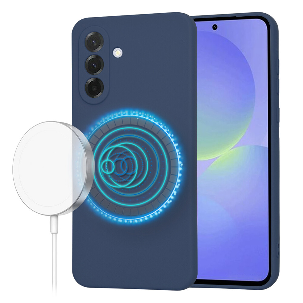 Techsuit - SoftFlex MagSafe - Samsung Galaxy A36 5G - námořnická modrá