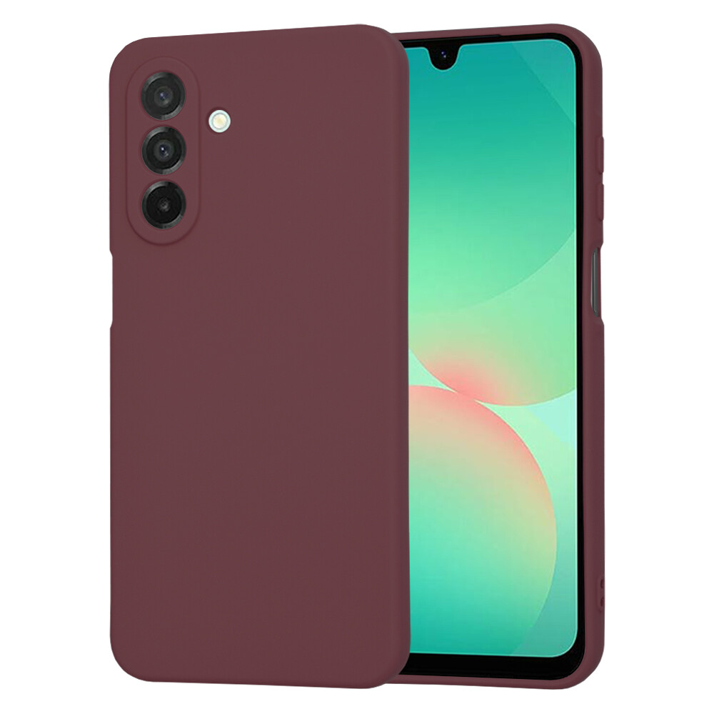Techsuit - SoftFlex - Samsung Galaxy A26 5G - švestkově červená