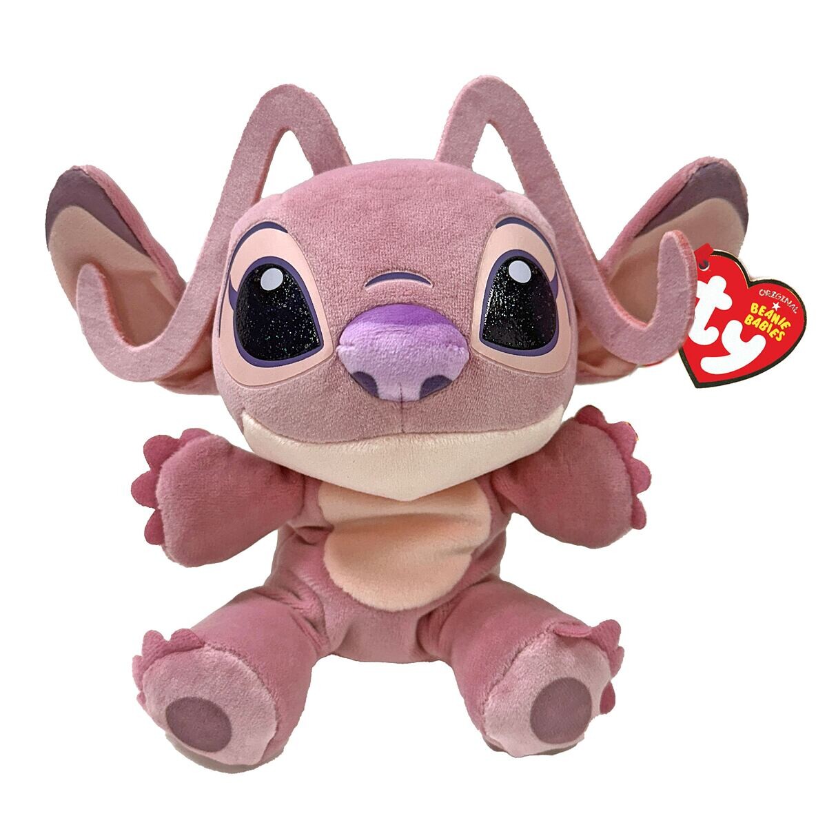 TY Beanie Babies Disney Lilo & Stitch ANGEL, 15 cm - pink alien