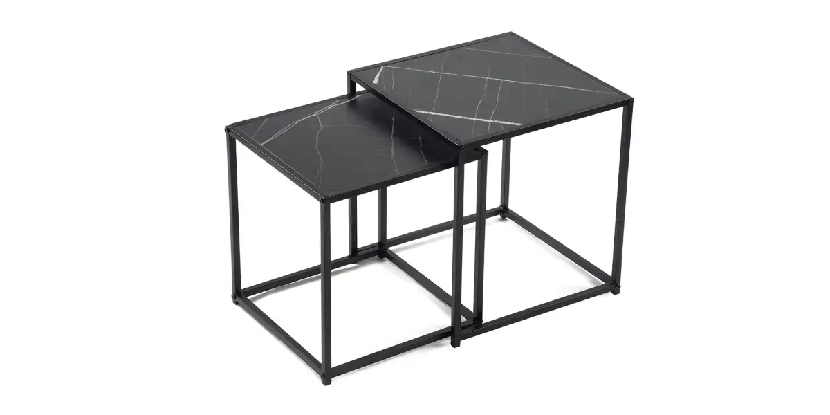 House 5 Stolek DUETTA černá