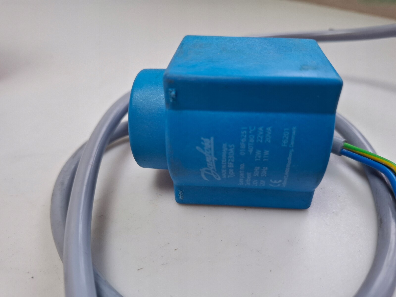 Cívka Danfoss BF230AS 220V/230V 50Hz 12W s kabelem 1 m Ip 67 018F6251