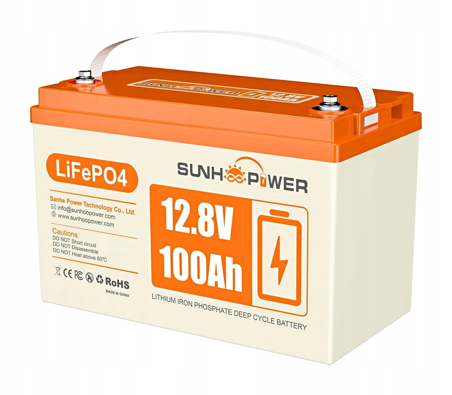 LiFePo4 baterie Sun Power 12V 100Ah