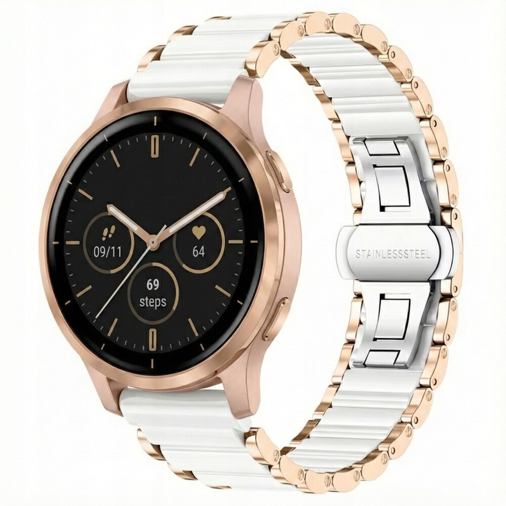 Keramický Náramek Pro Garmin Venu 2S 3S 4 41 MM Vivoactive 4S, 18 MM