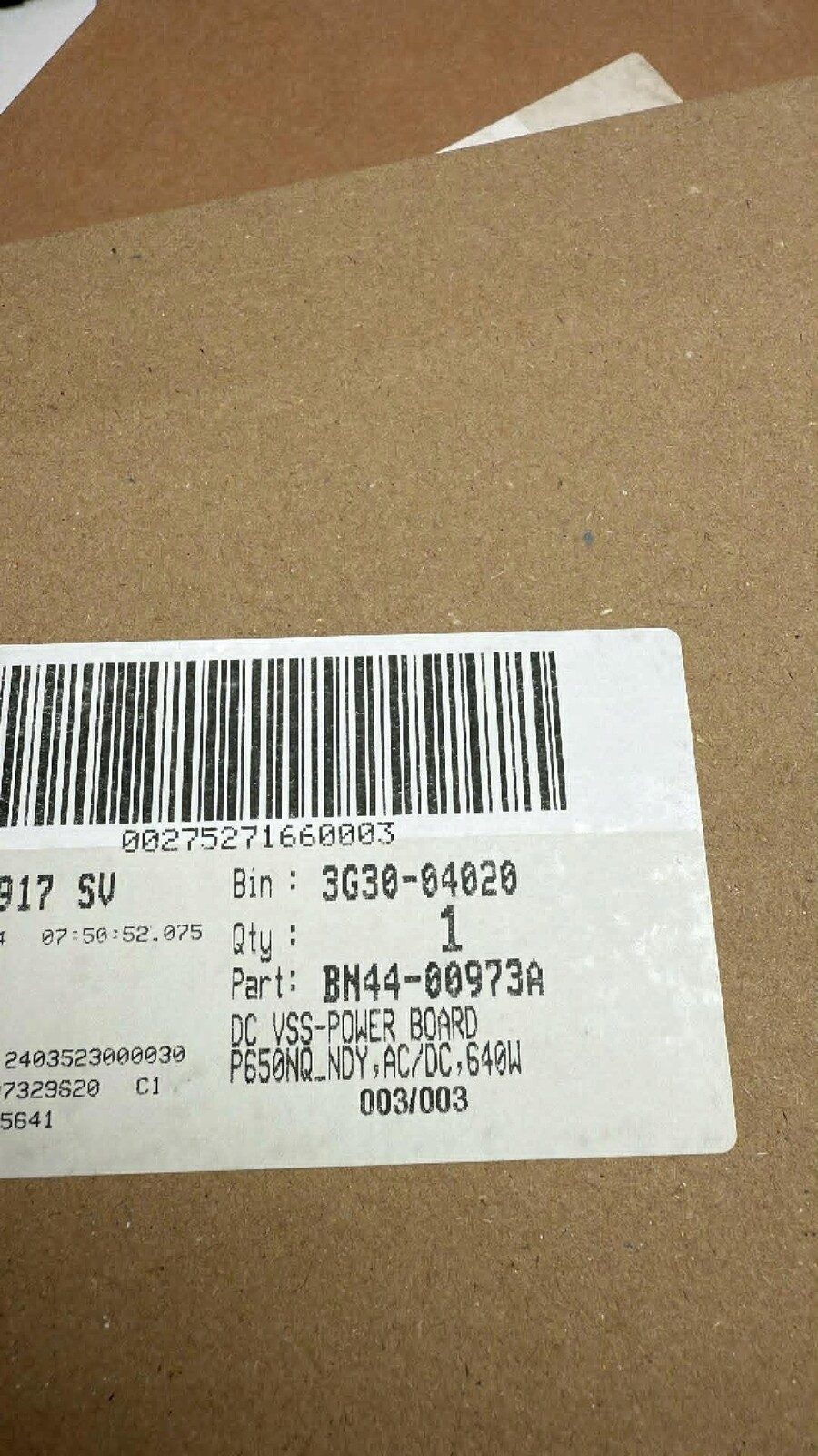 Napájecí deska Samsung DC Vss Power Board BN44-00973A QN82Q900RBFXZA 82