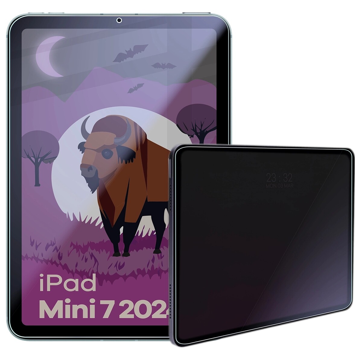 Sklo pro iPad Mini 7 2024, Bizon, matné sklo